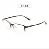 Gafas Cuadradas Ultra Ligeras de Marco Negro Tr90, Armazones para Gafas de Prescripción Unisex, Venta Directa del Fabricante de Gafas de Danyang 6837