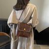 Bolsos para Mujer 2025 Nuevos Bolsos de Moda para Teléfono Móvil, Bolsos de Estudiante de Solapa para Mujer Modernos y Versátiles, Bolsos Cuadrados Pequeños Cruzados de un Solo Hombro