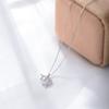 Colar com Pingente de Prata S925 Diamante Doze Constelações Moda Feminina Popular Corrente para Clavícula Estilo Europeu e Americano Wish Estilo Quente Amazon