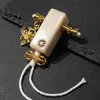 Conjunto de Três Vias de Vidro Sherpa Dourado Areia Grande Fênix DIY Acessórios Culturais Pulseira Contas de Buda Rosário Suprimento Atacado