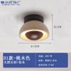 Lámpara de Techo de Travertino Amarillo, Lámpara de Pasillo, Lámpara de Pasillo, Vestíbulo de Entrada, Lámpara de Techo LED de Entrada Estilo Medieval Wabi-Sabi Crema