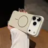 Funda de Teléfono Ultra Fina Sin Marco para Apple 18proMax iPhone17 Magnética Mate Sensación de Piel Disipación de Calor Cubierta Dura