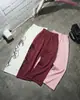 Conjunto de Pantalones Largos con Estampado de Letras Personalizado Estilo Europeo y Americano Unisex Cuello Redondo Camiseta Pulóver Moda Callejera Retro