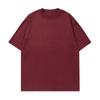 Camiseta Básica de Algodón Puro Suelta de Manga Corta para Hombre, Nuevo Estilo Verano 2025, Camiseta Interior Básica de Cuello Redondo para Pareja, Se Puede Abrir Doble Capa