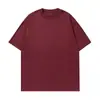 Camiseta Básica de Algodón Puro Suelta de Manga Corta para Hombre, Nuevo Estilo Verano 2025, Camiseta Interior Básica de Cuello Redondo para Pareja, Se Puede Abrir Doble Capa