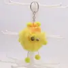 Em Estoque 9 Cores Desenho Animado Imitação Bola de Pelo de Coelho Pingente Bola de Pelúcia Acessórios Pingente de Boneca Criativa Atacado