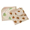 Cojín para Pañales de Bebé Gasa Colchón Impermeable para Bebé Guardería Niños Sábanas Lavables Almohadilla de Lactancia Algodón Puro Parto