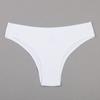 Verano Sudamericano Tanga de Rango Amplio para Mujer Sexy Levantamiento de Cadera Sexy Bikini Ropa Interior para Mujer Pantalones T Mono Entrega