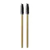 Explosões transfronteiriças descartáveis pincel de máscara de cílios com cabo de bambu haste de bambu cílios postiços pincel de lábios pincel de lábios pincel de delineador pincel de sombra