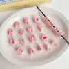 Chen Ming Letras Acrílicas Banhadas a UV com Furo Grande Contas com Furo Contas para Corrente de Celular Acessórios de Pingente Artesanais DIY