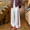 Pantalones casuales estilo americano para hombre, pants de primavera y otoño, pantalones casuales, pantalones deportivos de moda, estilo Hong Kong, estilo japonés, pantalones rectos holgados