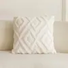 Almofada de Sofá de Pelúcia de Algodão Cor Sólida Transfronteiriça Almofada de Sofá Minimalista Moderna Decoração de Sala de Estar Almofada de Cabeceira