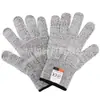Guantes Anticorte, Protección de Fibra de Alta Resistencia, Resistentes al Desgaste, Transpirables, Resistentes al Desgarro, Procesamiento de Vidrio Anticorte, Guantes Metálicos Anticorte