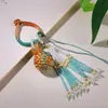 Nuevo Bolso Tejido a Mano Bing Amuleto de la Suerte Colgante Borla DIY Tendencia de Moda