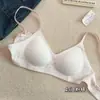 Sujetador mariposa sin costuras estilo coreano para mujer, ligero y fresco, diseñado para bustos pequeños, proporcionando una forma redondeada, soporte suave y previniendo la flacidez