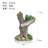Decoración de Paisaje Musgo Resina DIY Señal de Carretera Accesorios para Mesa de Arena Señal de Carretera Micro Paisaje Señal de Carretera Cangrejo Ermitaño Set de Paisajismo