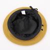 Boina de Lana para Mujer Color Sólido Combinable Negro Sombrero Belle para Mujer Nuevo Sombrero de Lana de Moda Sombrero de Pintor Artístico