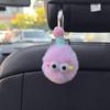 Gancho de pelúcia fofo para carro, bola de carvão, assento de carro, encosto multifuncional, assento de carro, gancho pequeno fofo de desenho animado