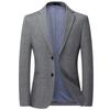 Laishbert 2025 Primavera e Outono Terno Masculino Fino Estilo Coreano Slim Fit Stretch Não Amassa Xadrez Pequeno Terno Casual Peça Única Ocidental