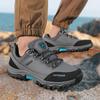Tênis Masculino de Outono Novo para Caminhada ao Ar Livre, Cadarço, Cano Baixo, Tamanho Grande, Antiderrapante, Resistente ao Desgaste, Esportivo Casual