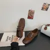 Sapatos rasos de couro estilo britânico para mulheres, nova coleção outono 2026, sapatilhas Mary Jane incrivelmente estilosas e populares, perfeitos para o trabalho e uso casual