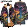 Chaqueta acolchada de algodón para otoño e invierno, estilo europeo y americano casual, con cremallera, múltiples patrones, forro polar para hombre, impresión 3D, con capucha, cárdigan, bolsillo, comercio exterior