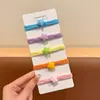 2025 Novo Elástico de Cabelo Infantil Desenho Animado Argola de Toalha Faixa de Cabeça para Bebê Elástico de Bola para Cabelo de Menina Acessórios de Cabelo de Alta Elasticidade