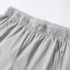 Verano Textura Delgada Deporte al Aire Libre Fitness Deportivos Pantalones Cortos de Cuarto Fresco Piel de Hielo 8451