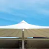 Estructura de Membrana para Marquesina de Supermercado Grande con Medición In Situ de la Estructura del Edificio, Estructura de Membrana para Pasillo y Diseño de Voladizo Cónico
