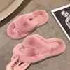 Chinelos Mao Mao Femininos Roupa de Fora 2022 Nova Chegada Estilo Coreano ins Sapatos da Moda Outono e Inverno Domésticos Chinelos de Algodão Domésticos Primavera e Verão