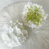 Cabeças de Flores de Hortênsia para Decoração de Cenário, Flores Artificiais, Cabeças de Flores de Seda, Decorações de Parede de Flores, Flores Artificiais, Florais Transfronteiriços