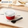 Mini Molde para Hornear Basque Caja 2 Pulgadas 4 Pulgadas Taza de Pudín Vasco Alta Temperatura Grado Alimenticio Caja de Embalaje Snow Mei Niang