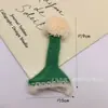 Nuevo Lindo Sombrero de Lana Tejida con Orejas Caídas Estilo Perezoso Ropa para Muñecas Hecha a Mano DIY Accesorios para Muñecas