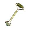Traje raspador de un solo agujero masajeador dispositivo de rodillo facial instrumento tamaño doble cabeza de Jade venderá regalos rodillo de jade transfronterizo