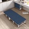 Atacado de fábrica cama dobrável de escritório de quatro dobras cama de solteiro cama simples para casa cama de acampamento cama para pausa para o almoço cama reclinável