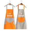 Delantal impermeable moda hogar cocina cocina antiadherente a prueba de aceite para secarse las manos engrosado ropa de trabajo regalo hombres y mujeres cintura