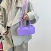 2026 Nova Bolsa de Gelatina em PVC Cor de Doce Bolsa Almofada Bolsa Transversal de Mão Tendência Moda Grande Capacidade Bolsa Feminina
