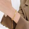 Pulseira de escama de peixe para mulheres 2022 nova moda verão 18k dourada ins design de nicho pulseira cor ouro de alta qualidade