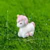 Paisaje Micro Transfronterizo Creativo Lindo Delfín Unicornio Animal DIY Accesorios de Decoración Miniatura Mini Adornos