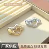 Broche Asimétrico Brillante Geométrico Elegante Europeo y Americano Diseño de Nicho Pin Redondo Accesorios para Suéter Camisa Traje Tendencia