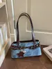 Verão 2026 Nova Moda Coreana Simples de Alto Valor de Nicho Bolsa de Ombro Único para Axila Doce Cool Personalidade Bolsa de Grande Capacidade
