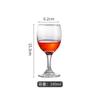 Taça de vidro criativa para uso doméstico, grande e pequena, taça de champanhe para vinho, coquetel, taça de conhaque, taça de vinho tinto