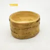 Molde resbaladizo de camarones Tienda de hot pot Vajilla de bambú Cuchara resbaladiza de camarones creativa Cargador de plato Plato personalizado