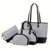 D 50641 Bolso de Moda para Laptop para Mujer Resistente a Golpes Bolso de Computadora a la Moda