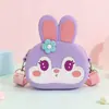 Bolsa de Burbujas para Presionar de Rompecabezas Bolso de Hombro para Niños Bolso Cruzado de Silicona para Presionar Bolso de Silicona Caricatura Monedero