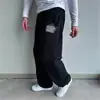 Pantalones anchos unisex bordados funcionales de principios de otoño para uso en exteriores, venta al por mayor transfronteriza europea y americana, alta calidad