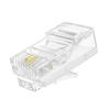 Suministro Rj45 Categoría 5E Bus Bus Cabeza de Cristal 8P2C Sin Blindaje 2 Núcleos Cabeza de Cristal Alta Calidad