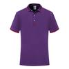 Camisa polo de solapa modal de 200 g, manga corta, lisa, casual ordinaria, para las cuatro estaciones, asimétrica, ajustada.