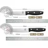 Cuchillo para Fruta de Acero Inoxidable, Cuchillo Pelador Afilado, Cuchillo de Cocina para Pelar Frutas y Verduras, Venta al por Mayor del Fabricante Asakh-No.261