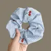 Flor Intestino Grueso Anillo para el Cabello Moda Nicho para Mujer Combinable Titular Accesorios Elegantes Cuerda para el Cabello para Niñas Adorno para la Cabeza Accesorios Exquisitos y Modernos